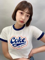 フォルテ 草薙店 黒髪 ボブルフ ネビージュ 小顔 ワンレン