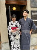 浴衣ヘアセット着付け