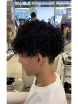 アッシュ 名駅(ASCH) ナチュラル波巻きパーマ
