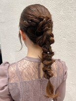 リコラックスビー 中百舌鳥(LICO LUXBE)&nbsp;編みおろしアレンジ