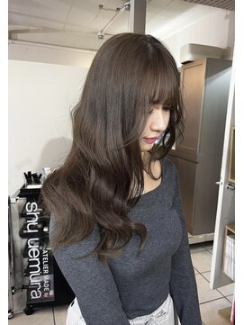 サロン ド ビカ(Salon de bika) ナチュラルな艶感アッシュグレージュ