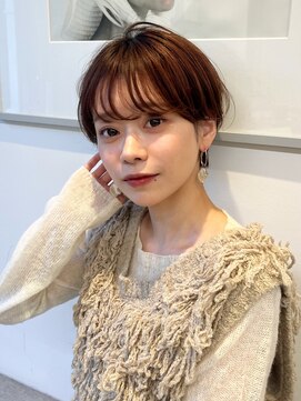 ラミ(L'ami) ゆるふわマッシュショート/大人かわいい丸みショート