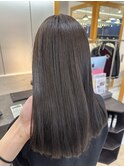 20代30代40代艶感ストレートアッシュグレージュ透明感ロング