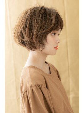 モッズヘア 越谷(mod's hair) 暖色系カラー細めハイライト小顔マッシュパーマ311X越谷20代30代