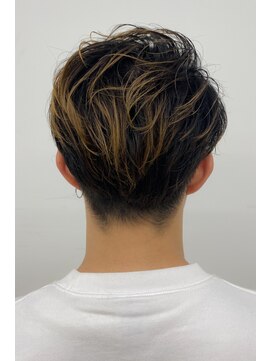 メンズ クレド(men's CRED) メンズ刈り上げツーブロック/ハイライトカラー