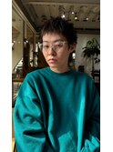 メンズショートパーマ スパイキーショート/ニュアンスパーマ