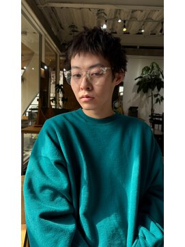 サンアタゴノット(san.atagonot) メンズショートパーマ スパイキーショート/ニュアンスパーマ