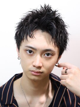 リップス 川崎(LIPPS) スパイキーショートソフトツイストパーマ