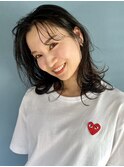 ニュアンスカールの大人セミディ【青葉台/藤が丘】