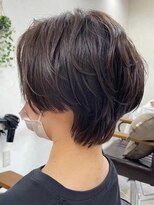 ベリテ 津田沼駅前店(verite)&nbsp;黒髪カタログ/クラゲヘアー/オリーブグレー/津田沼駅前