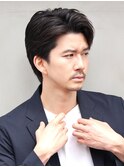 ビジネスマンヘア大人ショート刈り上げ無し<理容室>シェービング