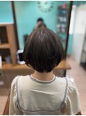 ☆オリーブグレージュのショートボブ☆