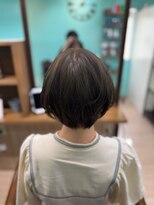 ヘアジーナ(Hair Jina) ☆オリーブグレージュのショートボブ☆