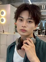 ベイルーム(BAYROOM by HONEY omotesando)&nbsp;センターパート/フェザーパーマ/サーフカール/ピンパーマ/黒髪1