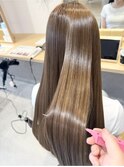 【髪質再整カラー】