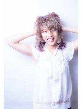 エイト チャタン 沖縄北谷店(EIGHT chatan) ミディアムレイヤー/ハッシュカット20代30代40代(EIGHT  北谷)