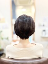 ヘアー グリーン(hair green) 大人上品な艶とまとまりの美フォルムショート