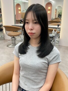 ロンド ブランシュ 錦糸町北口(Lond blanche) くびれヘア/顔周り/韓国/カラー/レイヤーカット/前髪/錦糸町ボブ