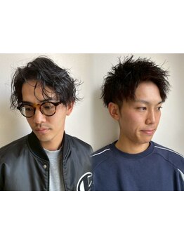 三宮で“韓国×シャドウ×フェザーパーマ”が叶う。束感カジュアルもビジネス映えするメンズ特化サロン。