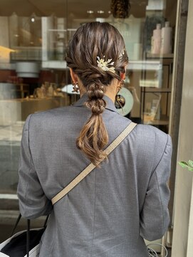 編みおろし/ヘアセット【神戸/元町】