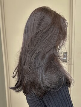 パークレーン アイス イヴェン(park lane ICI yeven) ブリーチなしグレージュラベンダーブラウンミディアムレイヤー