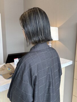 ユウヘアー 千代田橋店(U Hair) ハイライト×ボブ