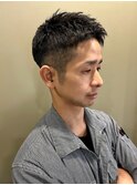 大人の余裕をつくるアップバング