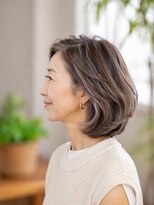 クロム(CHROM) 40代50代60代ショート/白髪ぼかし/ハイライト/髪質改善/入間