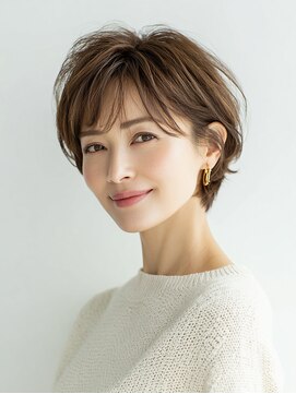 ビフィーノ リルネ(Bifino Rilune) 40代50代　トップふんわり襟足すっきり