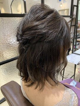 リジェールビューティガーデン(REJOUIR BEAUTY GARDEN) ハーフアップ