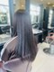 アース 大宮宮原店(HAIR&MAKE EARTH)の写真/自然成分配合の薬剤を使用★肌にも髪にもやさしくて、まっすぐになりすぎないナチュラル感が叶う♪