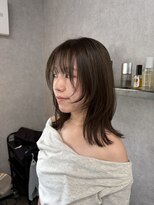 ニコ サガ(NIKO Saga)&nbsp;佐賀/ブリーチ無しダブルカラー/大人かわいいレイヤーカット