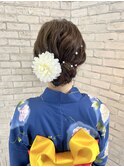 浴衣×ヘアアレンジ