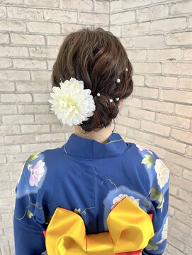 ハウス(HAUS.) 浴衣×ヘアアレンジ