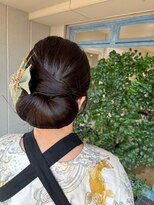 オープンジョー(Open Jaw)&nbsp;ヘアセット/ヘアアレンジ/二次会/お呼ばれ/ロング