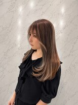 エアー 福岡(AIR)&nbsp;【AIR福岡 西】レイヤーカット/グレージュカラー/透明感カラー