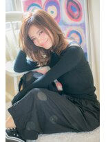 モッズ ヘア 福岡姪浜店(mod's hair)&nbsp;大人女子のこなれ感”エフォートレス”ミディb