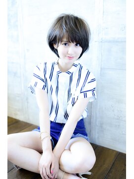 ライリー(riley) rileyナチュラルワンカールショートボブ