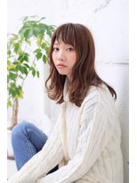 ヘアーズ ベリー 下大利店(hairs BERRY)&nbsp;BERRY/外ハネボブ＿アッシュブラウン＿ネオウルフ＿オーガニック