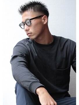 アイリーヘアデザイン(IRIE HAIR DESIGN) 【IRIE HAIR赤坂】アップバング×フェード×ビジネスマン