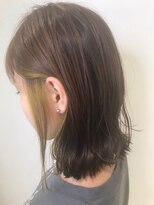 リー 甲子園(Lee) インナーカラー×ステップボーンカット
