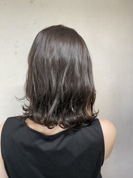 アジールヘア 東上野店(agir hair) 艶カラー/ラベンダーグレージュ/イルミナカラー【上野/東上野】