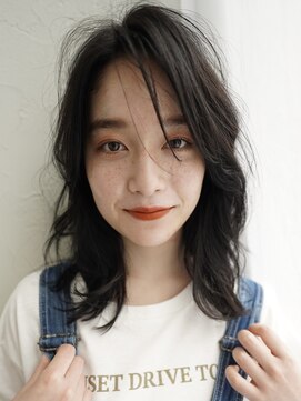 エル 横浜(eL) 【eL 横浜】大人フェミニン　小顔　シースルー　（大島）