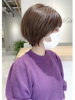 サロンドミルク 新百合ヶ丘店(salon de MiLK)&nbsp;シンプルな大人可愛いショート［新百合ヶ丘］