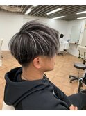 時短アイブロウ_センターパート, サイドパート,韓国マッシュ