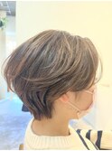 センターパートショート 30代/40代/50代/南区