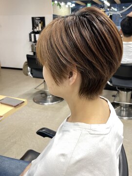 ヘアーラボ ノッシュ 六本松店(Hair Labo Nosh) ショートボブ丸みショート◎