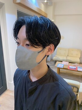 モーブ 代官山(mauve) シークレットパーマ×センターパート