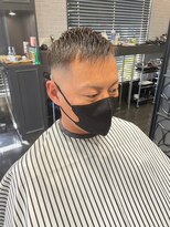 ヒロザバーバー(HIRO THE BARBER) フェードカット 宇部市/理容室/理容院/メンズカット