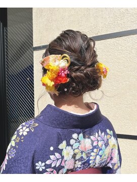 チップタップ 府中店(tip top) 卒業式ヘア